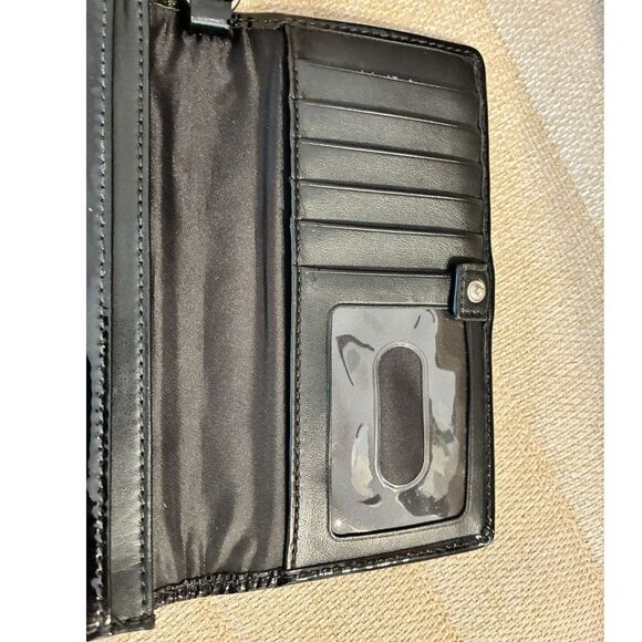 Coach Patent Leather Monogram Signature Wristlet - Picture 8 of 10